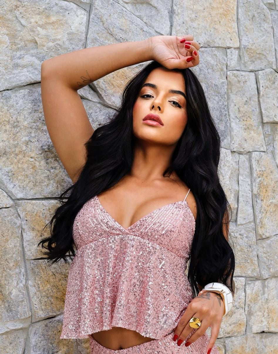 Blusa Shine em Paete