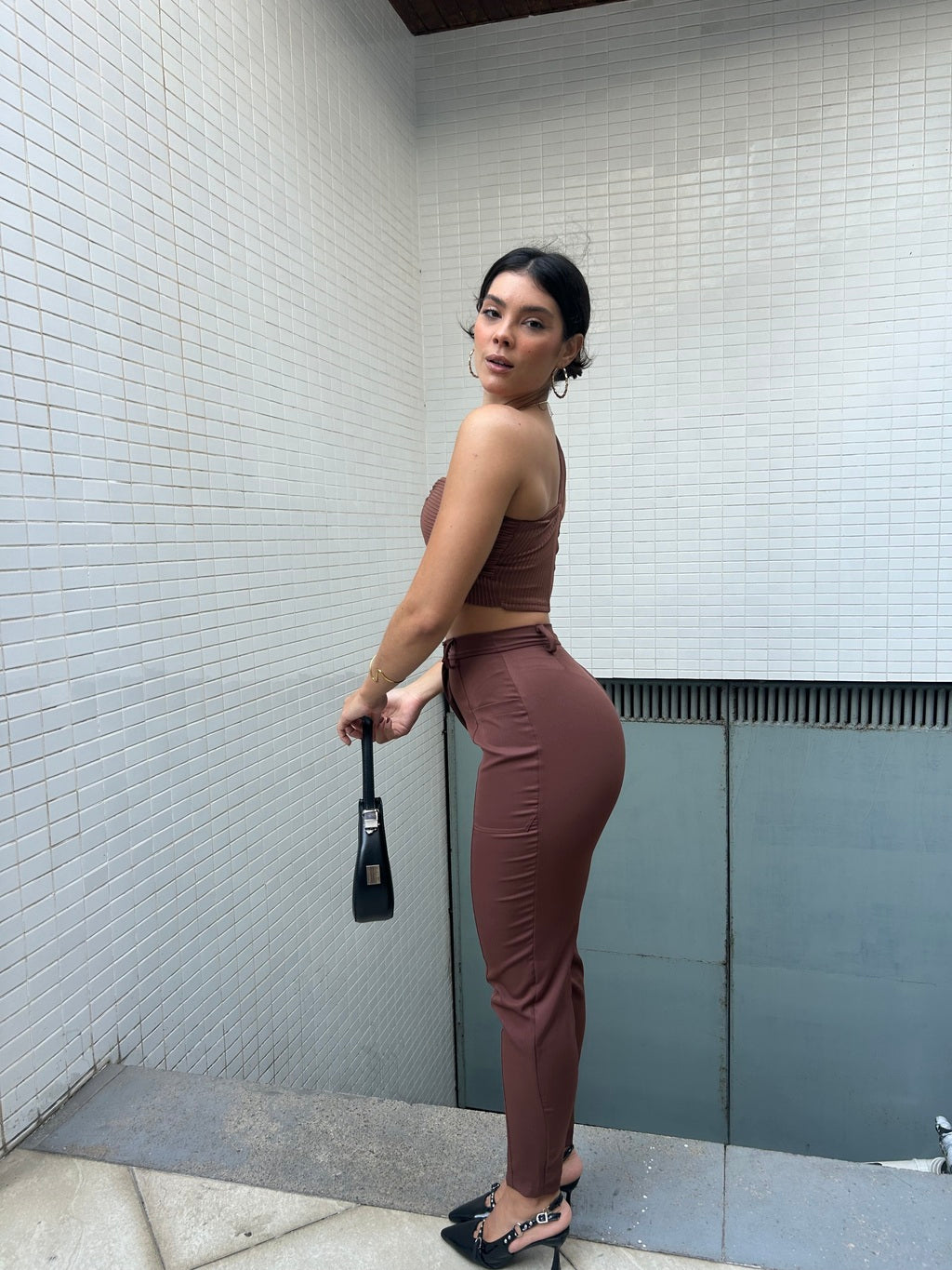 Calça Benne - Marrom