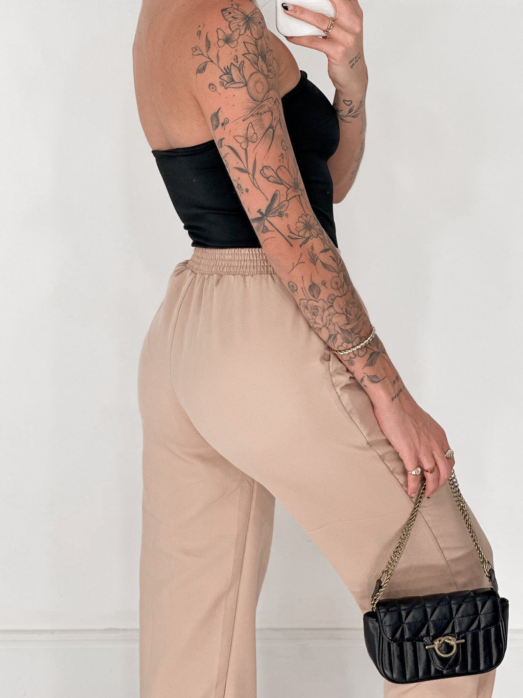 Body sem alça - Preto