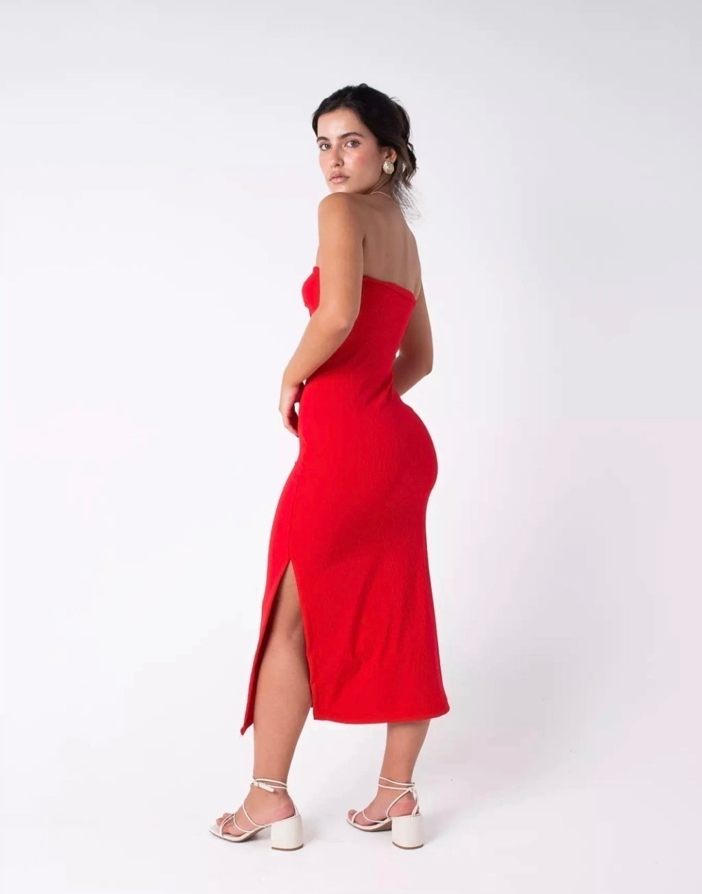 Vestido Carmen - Vermelho
