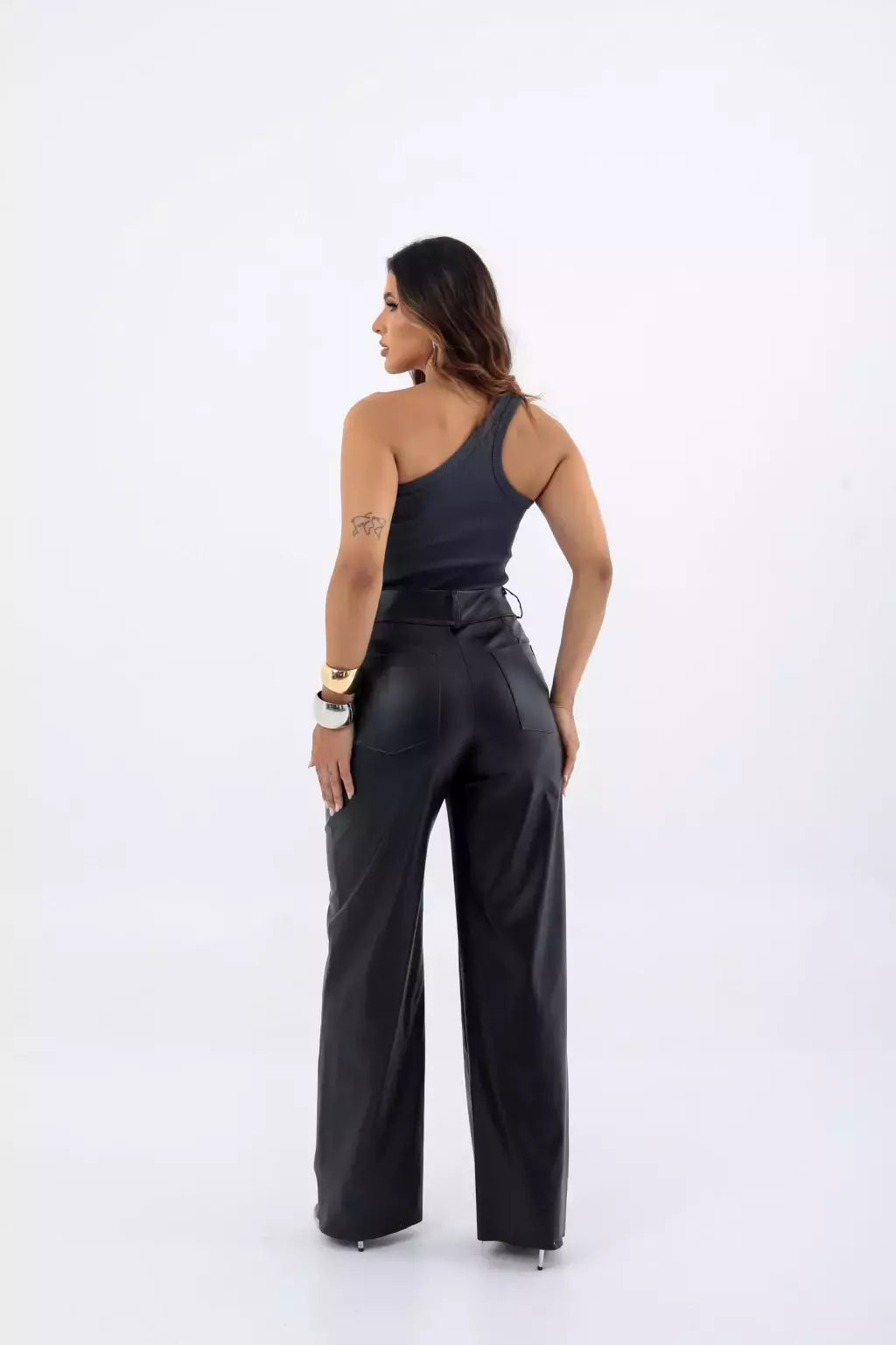 Regata Side - Cinza chumbo