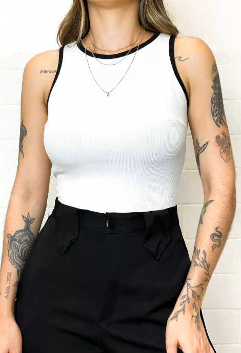 REGATA BICOLOR - BRANCA