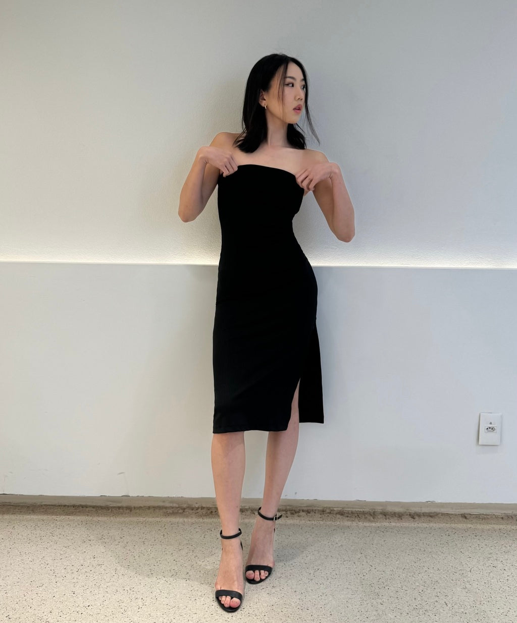 Vestido Carmen - Preto