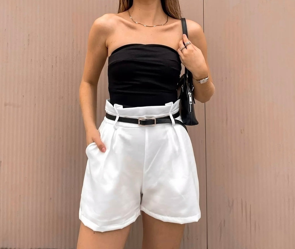 Body sem alça - Preto