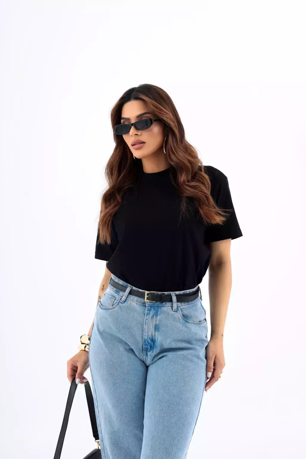 Camiseta Simple - Preta