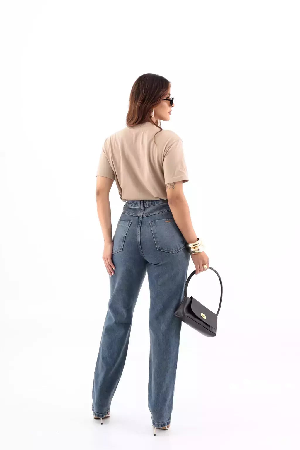 Camiseta Simple - Bege