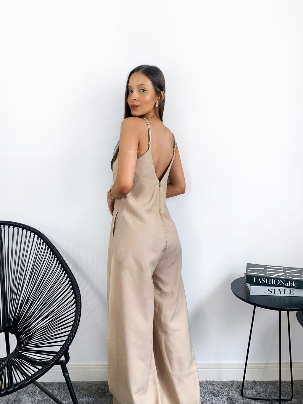 Macacão Carolina - Bege