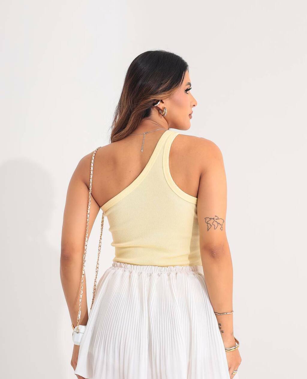 Regata Side - Amarelo Candy