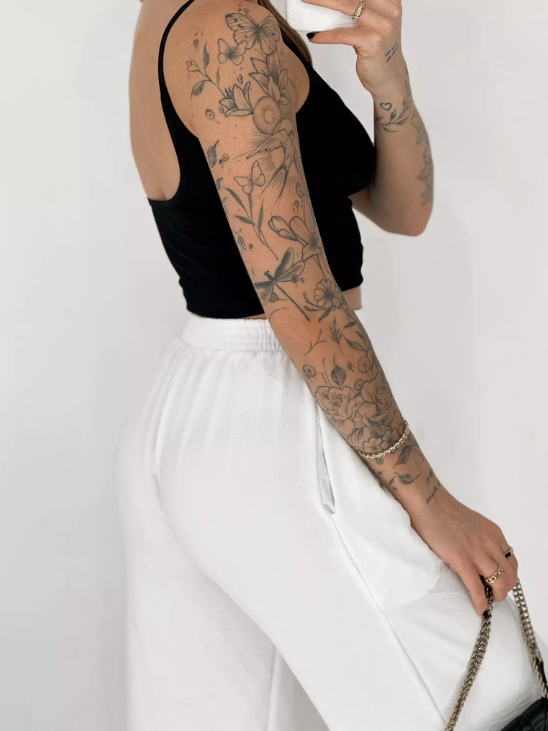 Cropped Fine Line - Preto