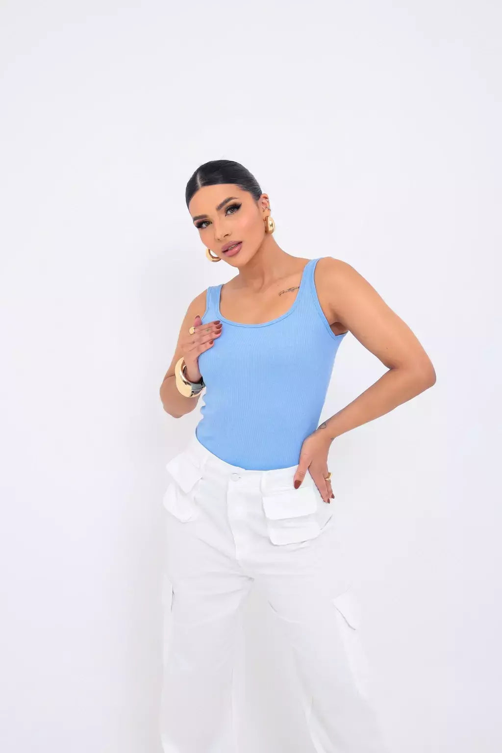 Regata Essencial - Azul candy