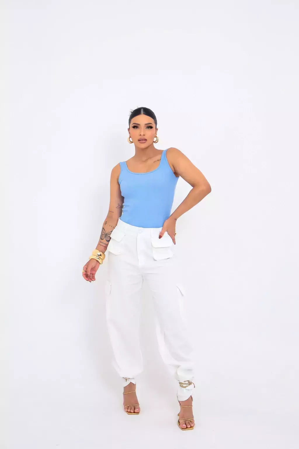 Regata Essencial - Azul candy