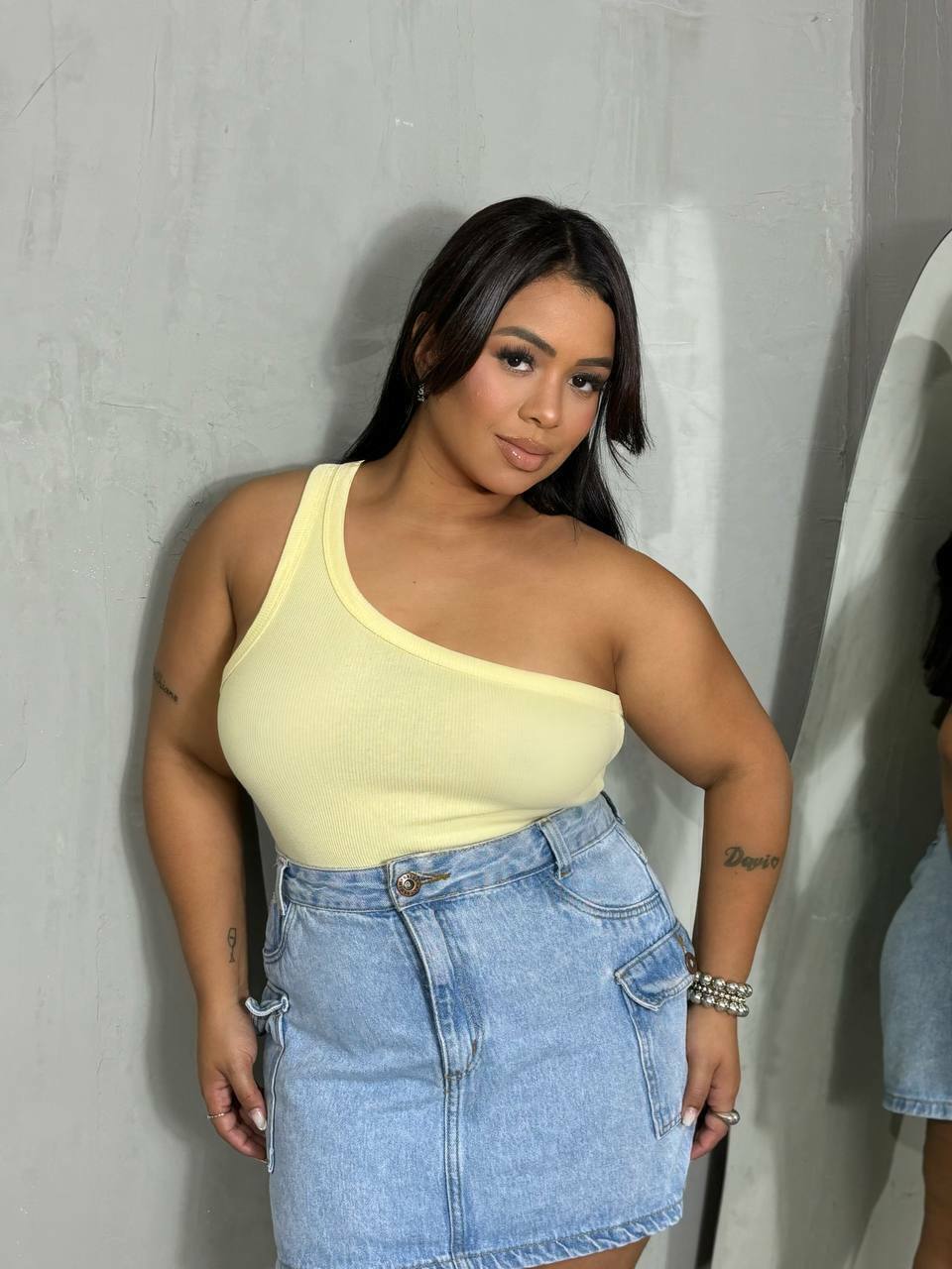 Regata Side - Amarelo Candy