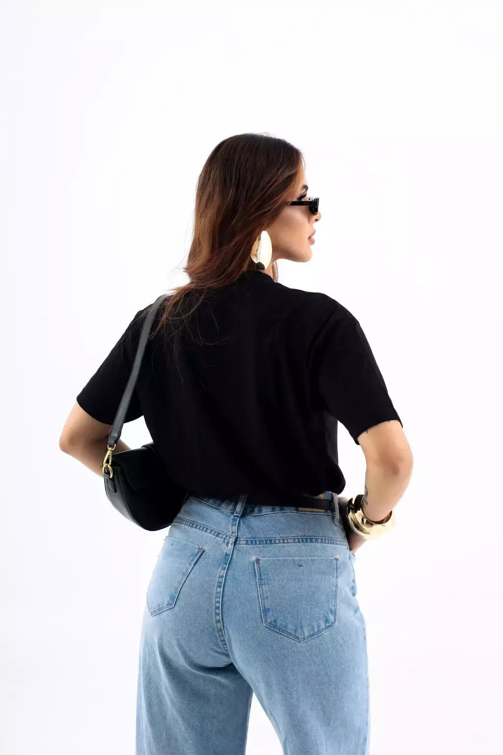 Camiseta Simple - Preta