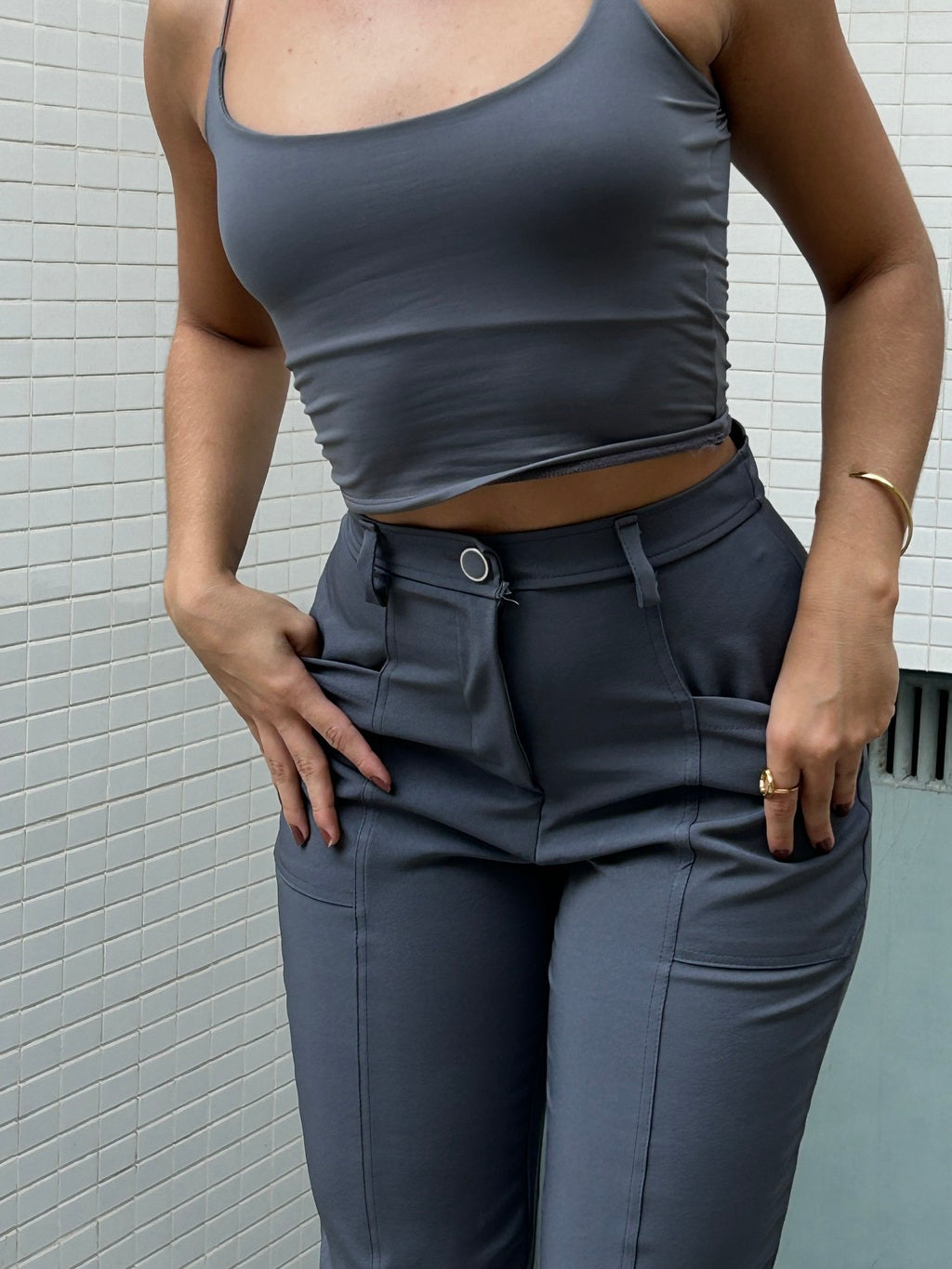 Calça Benne - Cinza