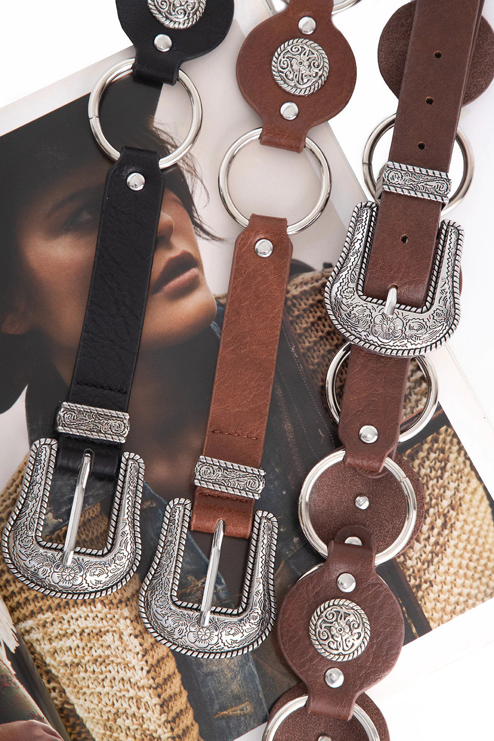 Cinto Boho com aplicações