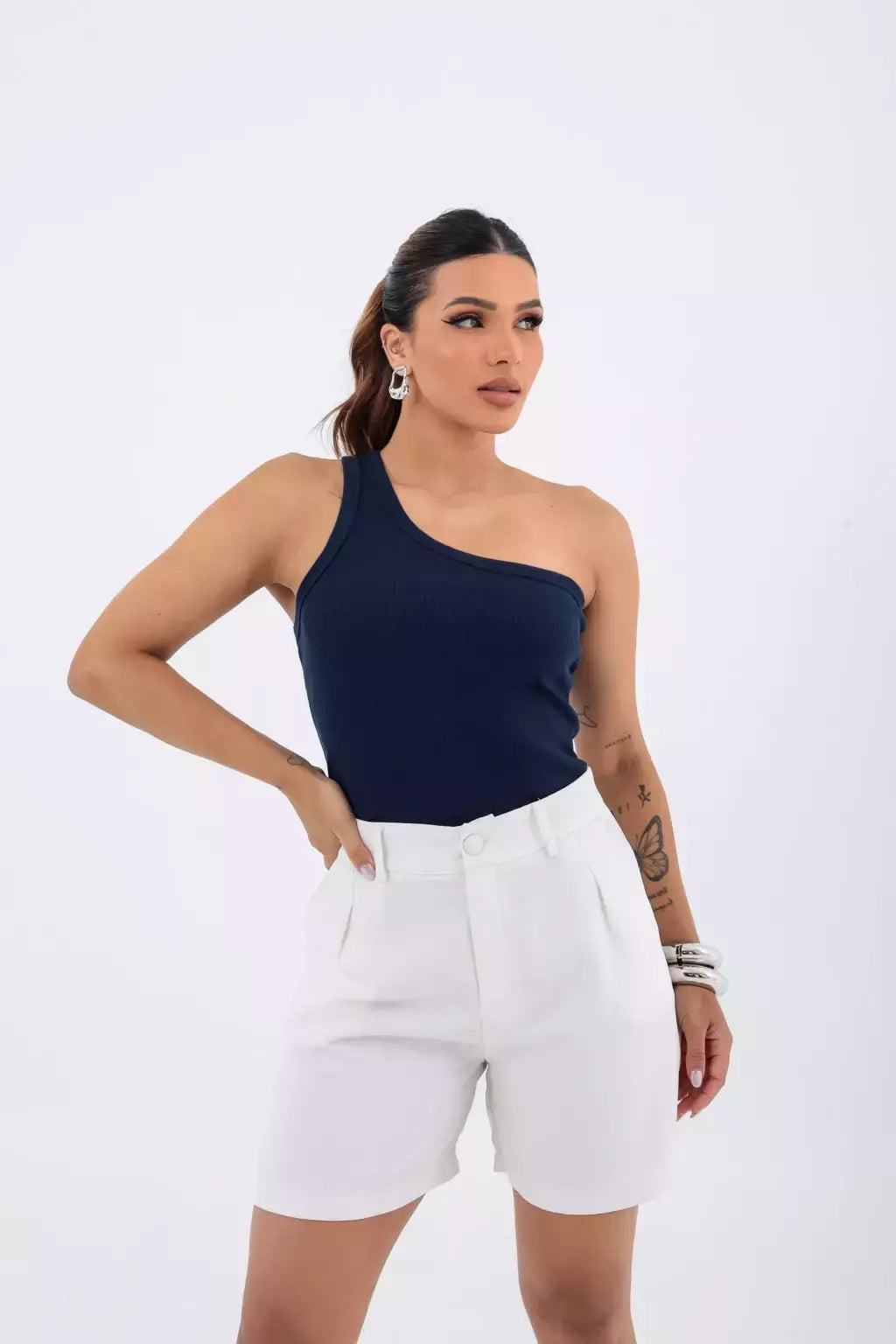 Regata Side - Azul Marinho